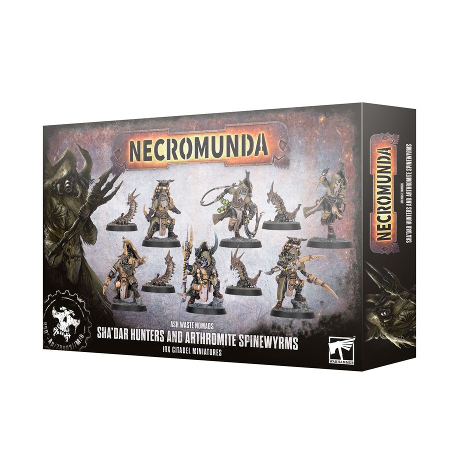 Sha'Dar Hunters and Anthromite Spinewyrms